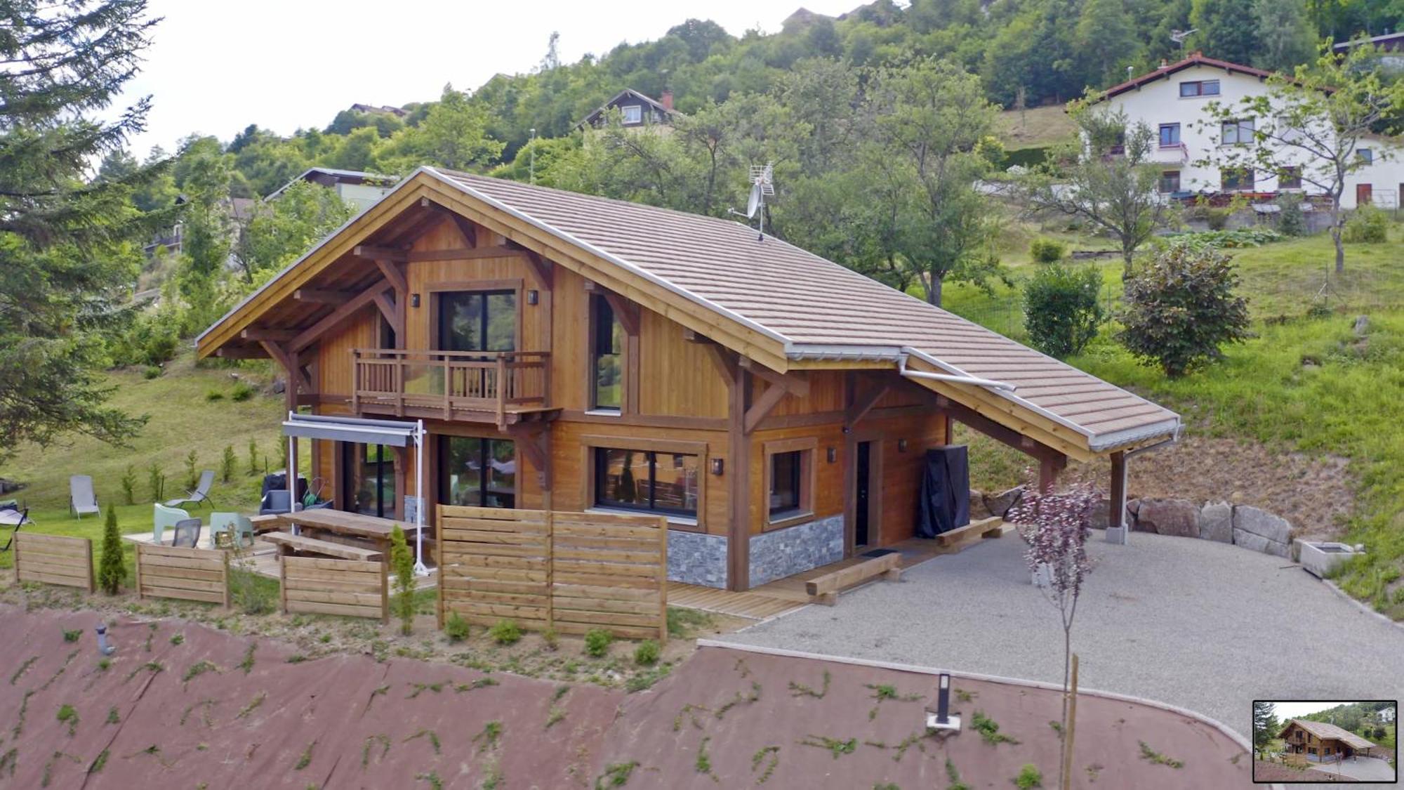 Le Chalet Margaux La Bresse Exteriör bild