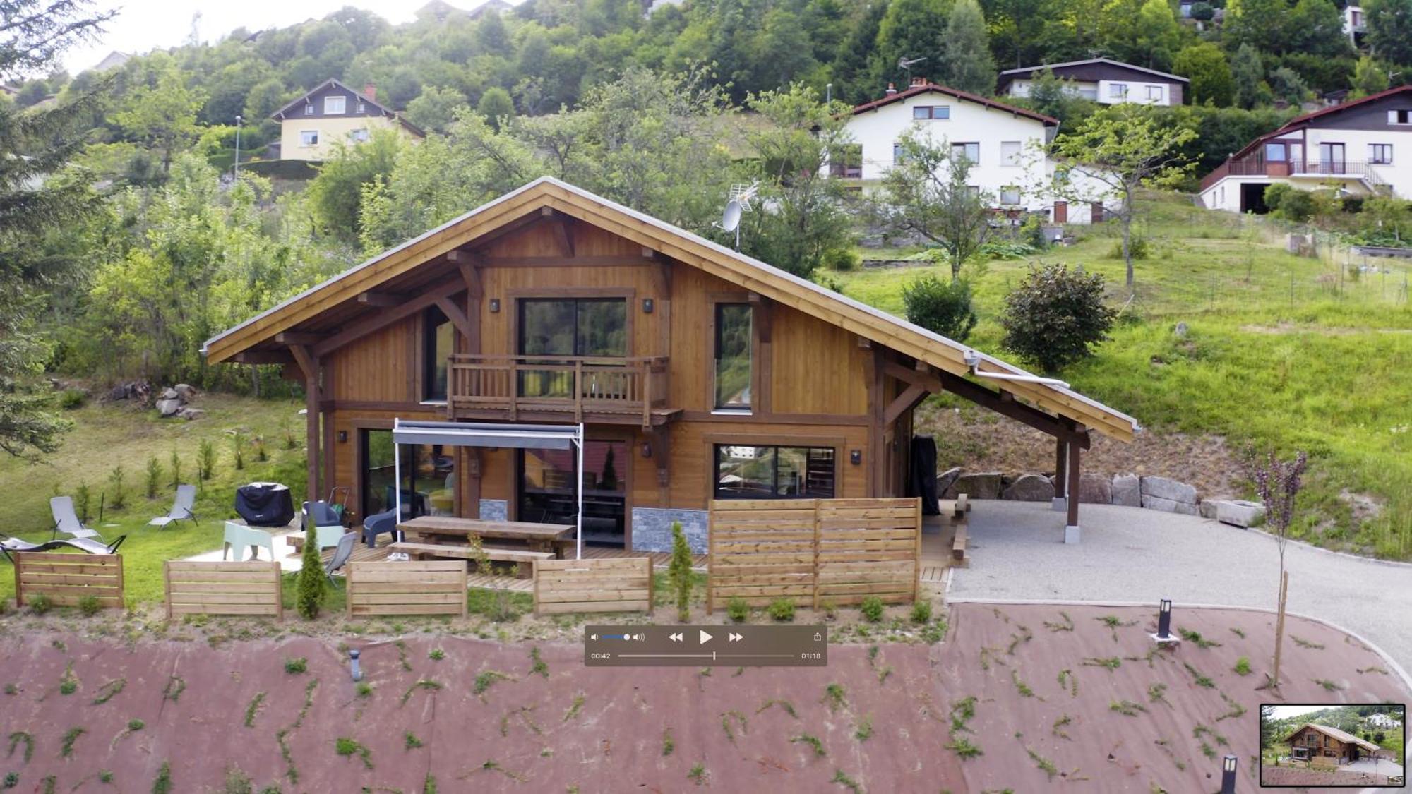 Le Chalet Margaux La Bresse Exteriör bild